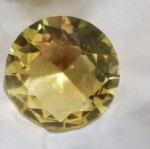 Diamond shaped Citrine